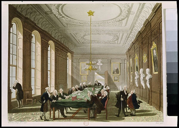 The College of Physicians, from Ackermanns Microcosm of London