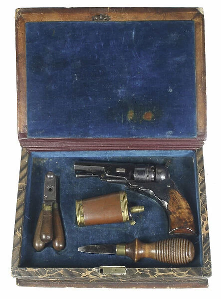 Colt Belt Model Patterson With Accessories in Book Binding Case