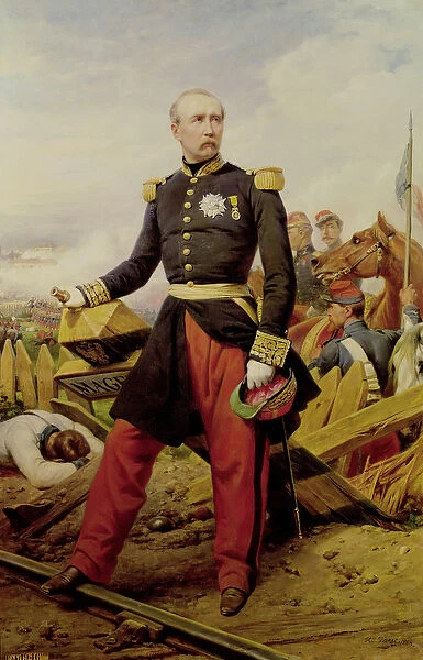 Comte Maurice de MacMahon (1808-93), 1860 (oil on canvas)