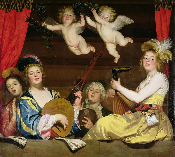 The Concert, 1624 (oil on canvas)
