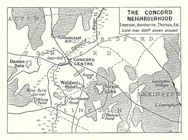 The Concord Neighbourhood (litho)