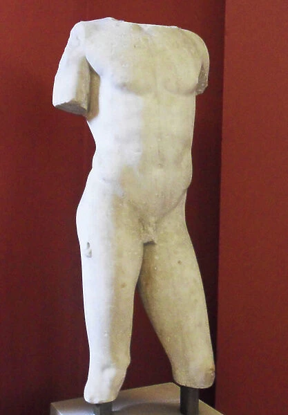 Copy of 'Torso of a boy' from the 5th century BC Greek sculpture, known as Eros Soranzo. 2nd Century AD (sculpture)