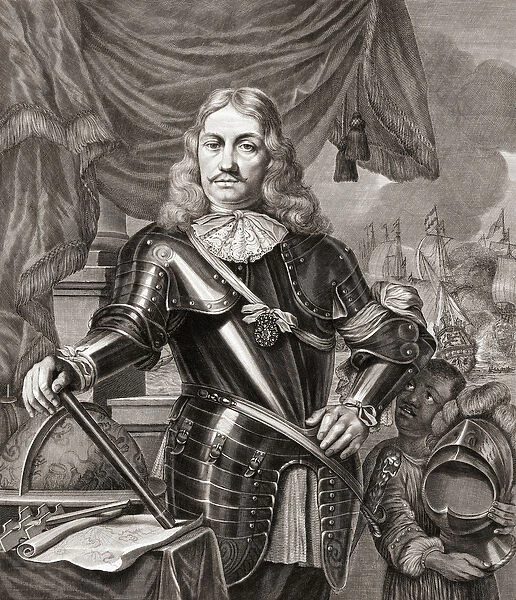 Cornelis Maartenszoon Tromp, after an engraving by Lambert Visscher from a painting by