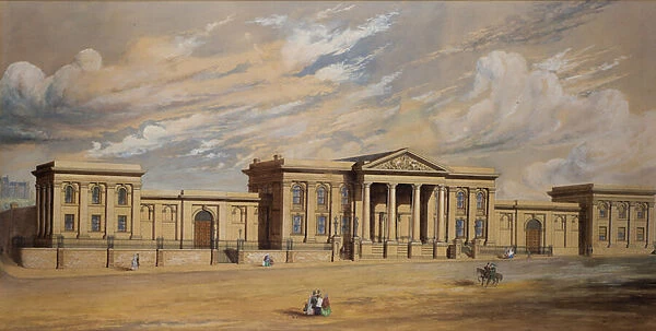 Court House Buildings, Bell Street, Dundee, 19th century (w  /  c)