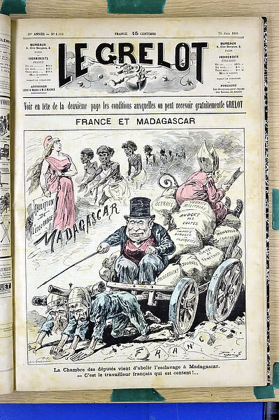 Cover of 'Le Grelot', number 1316, Satirique en Couleurs