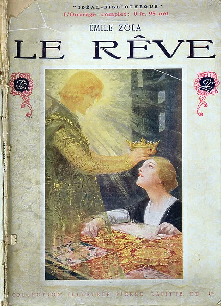 Front cover of Le Reve by Emile Zola (1840-1902) 1910 (colour litho)