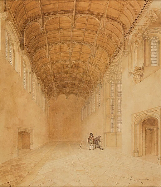 Crosby Hall (No.2), c.1818 (watercolour on paper)