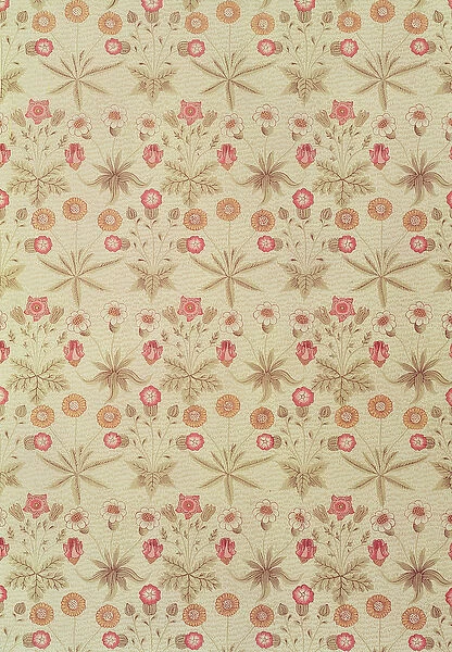 Daisy wallpaper design. 1862