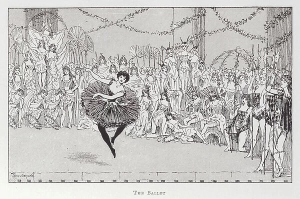 Dancing: The Ballet (litho)