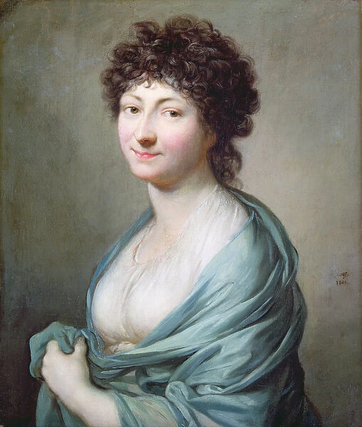 The Daughter: Portrait of Caroline Susanne Graff (b. 1781), 1801 (oil on canvas)