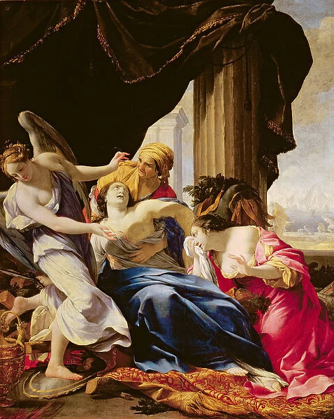 The Death of Dido, 1642-43 (oil on canvas)