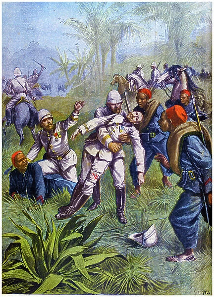 Death of Lieutenant Grivart, 1899