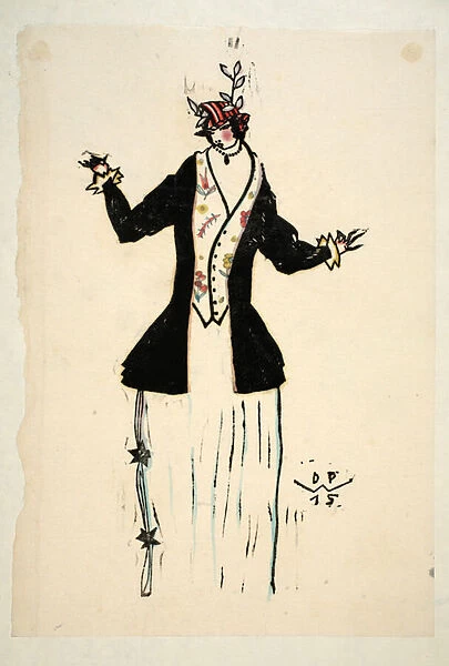 Design for Jacket and Waistcoat, Plate 2, Book 4, illustration from