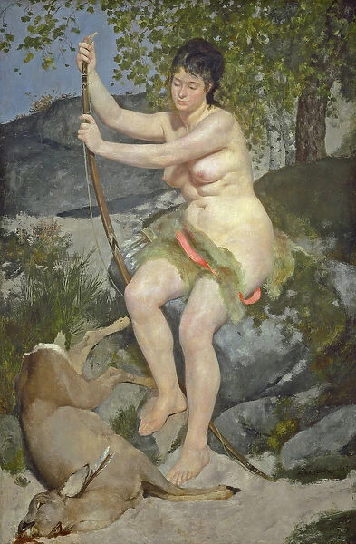 Diana, 1867 (oil on canvas)