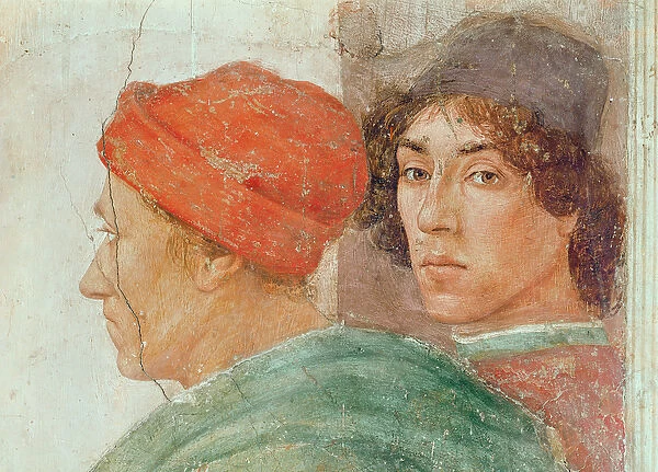 Detail of the Dispute with Simon Mago, c. 1484-85 (fresco) (detail of 237996)