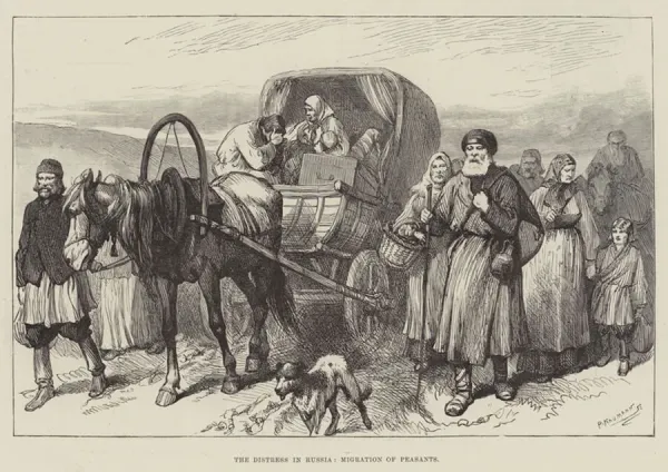 English School, 19th Century Print: The Distress in Art