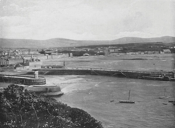 Douglas, Isle of Man (b  /  w photo)