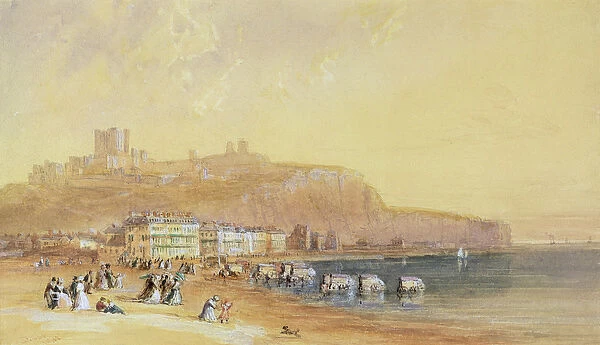 Dover, 1832 (w  /  c with bodycolour over graphite on paper)