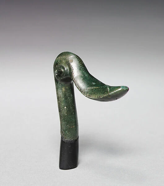 Duck Head Finial, c. 1400-1300 BC (bronze, cast)