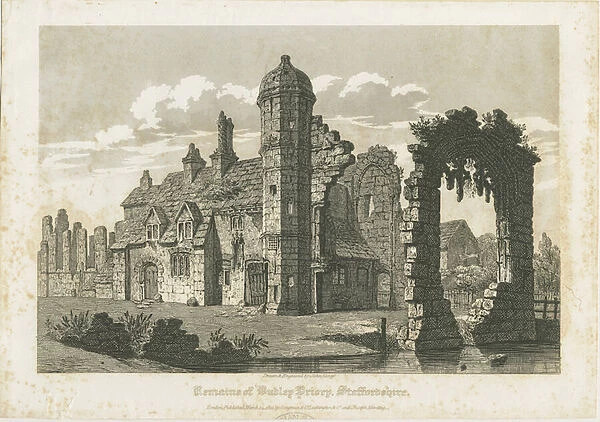 Dudley Priory: engraving, nd [c 1821] (print)