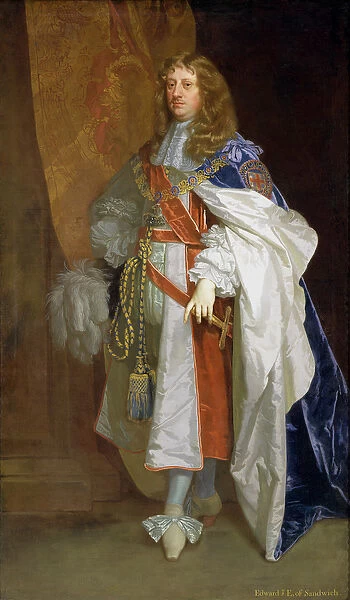 Edward Montagu, 1st Earl of Sandwich, c. 1660-65 (oil on canvas)