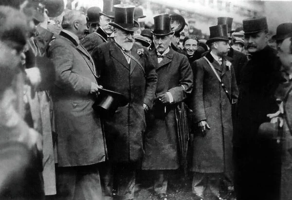 Edward VII (1841-1910) king of England in 1901-1910, here in Paris in 1903
