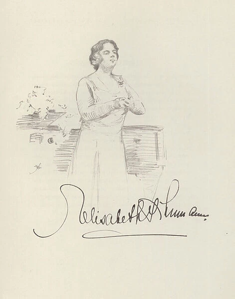 Elisabeth Schumann (litho)
