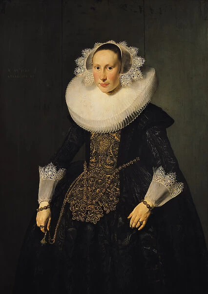 Elisabeth van der Aa, 1628 (oil on panel)
