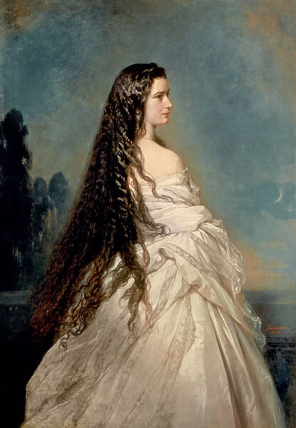 Elizabeth of Bavaria (1837-98), wife of Emperor Franz Joseph I of Austria (1830-1916)