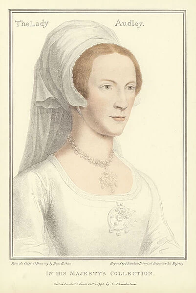 Elizabeth, The Lady Audley (aquatint)