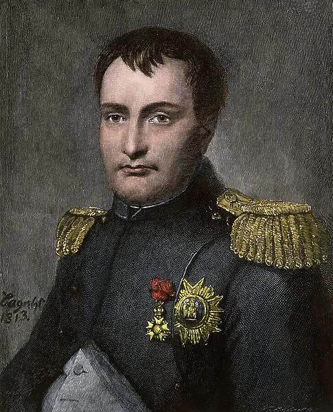 Emperor Napoleon I in 1813 - Emperor Napoleon Bonaparte in 1813