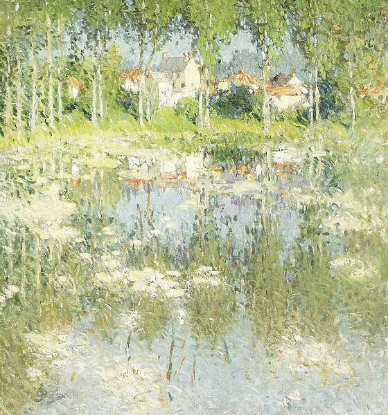 Ete Landscape; Paysage d Ete, (oil on canvas)
