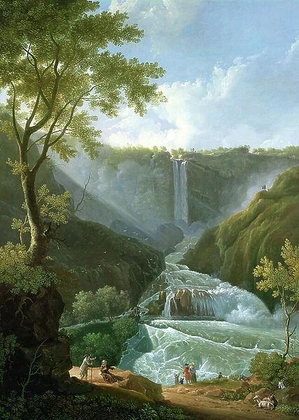The Falls of Terni, 1767 (oil on canvas)
