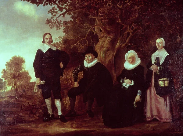 Family Group in a landscape