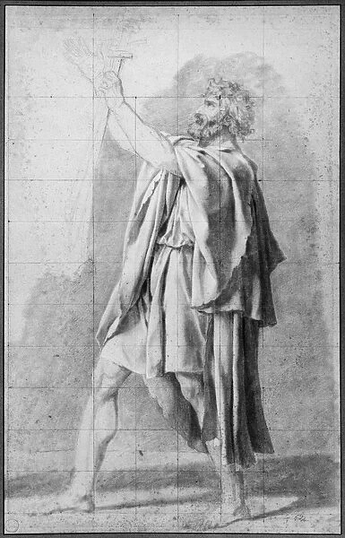 Father of the Horatii, study for The Oath of the Horatii, c