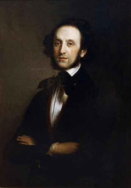 Felix Mendelssohn (oil on canvas)