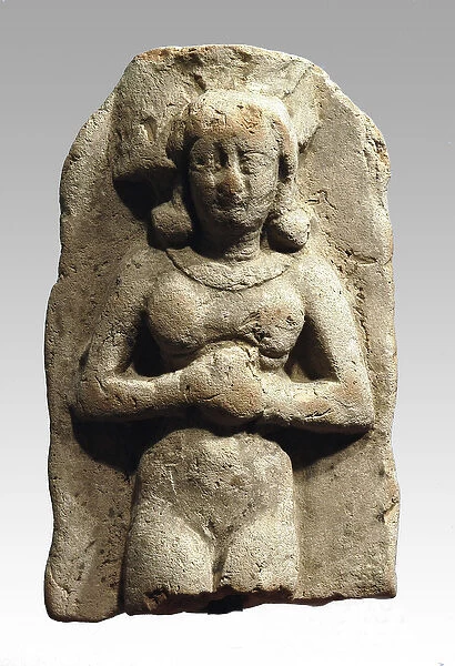 Figurine of Asherah, Canaanite, 999-600 BC (clay)