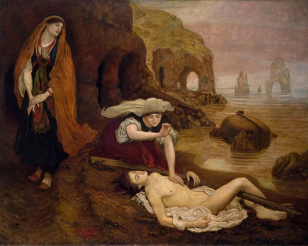 The Finding of Don Juan by Haidee, 1873 (oil on canvas)