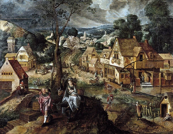 Flight to Egypt, 16th century (painting)