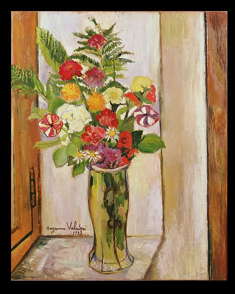 Flowers, 1929 (oil on canvas)