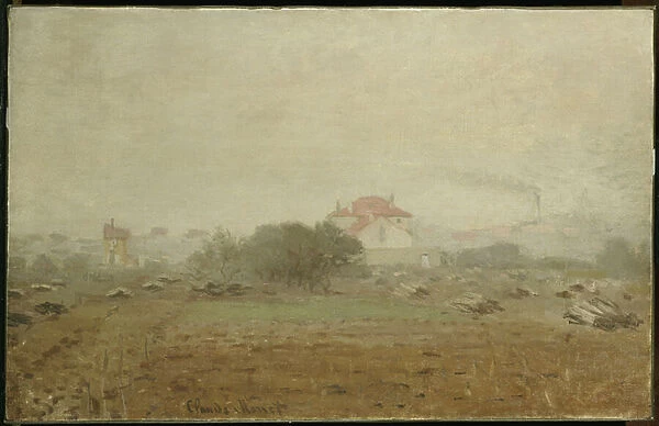 Fog, 1872 (oil on canvas)