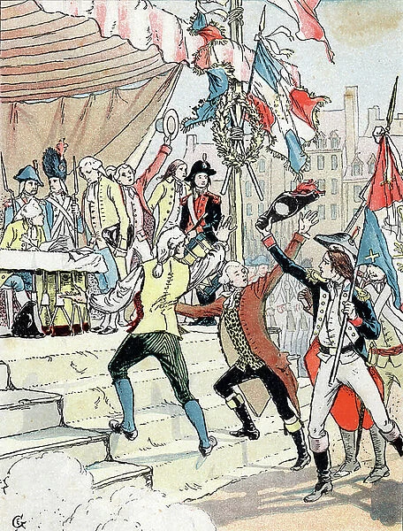 French Revolution wars: voluntary enlistments after the defeats of France in the war between revolutionary France and counter-revolutionary monarchies, the french assembly proclaims the Danger to the Homeland