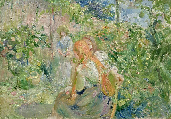 In the Garden at Roche-Plate, 1894 (oil on canvas)