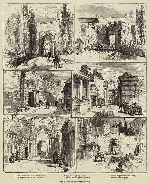 The Gates of Constantinople (engraving)