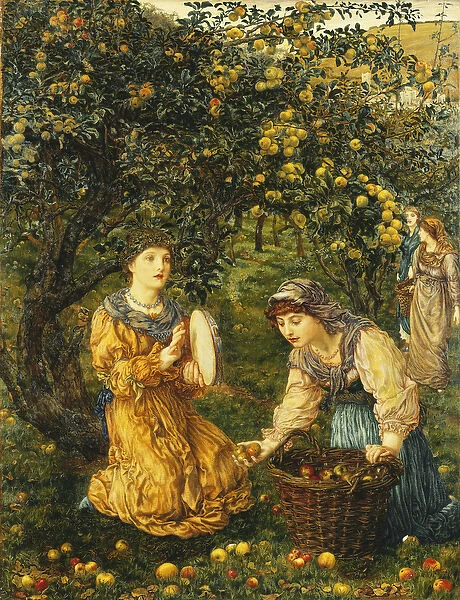 Gathering Apples, 1881 (oil on canvas)