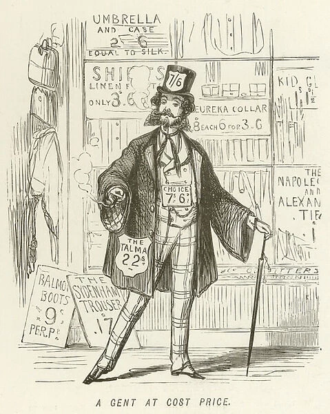 A Gent at Cost Price (engraving)