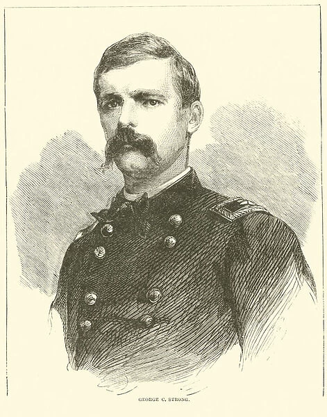 George C Strong, July 1863 (engraving)