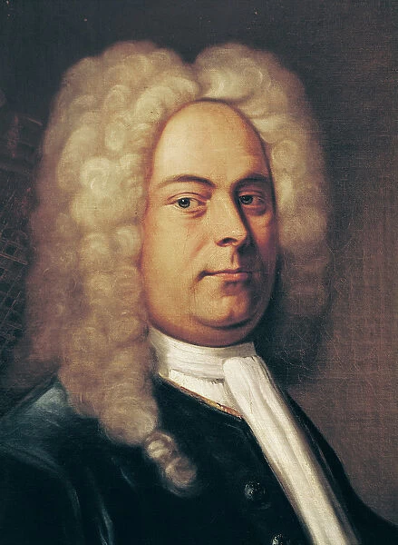 George Frederick Handel (1685-1759) (oil on canvas)