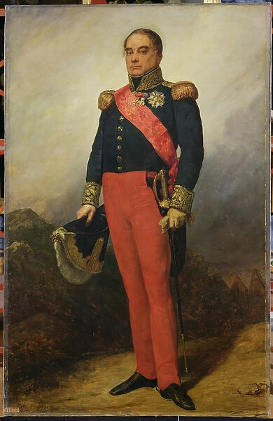 Georges Mouton (1770-1838) Count of Lobau, 1835 (oil on canvas)