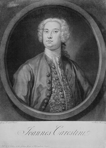 Giovanni Carestini (c. 1704-c. 1760), 1735 (mezzotint)